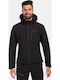 Geacă De Iarnă Softshell Impermeabilă și Cu Protecție Împotriva Vântului Neagră Black