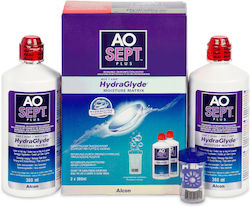 Alcon Ao Sept Plus Hydraglyde 360 ml & 360 ml Alcon Ao Sept Plus Hydraglyde 360 ml & 360 ml