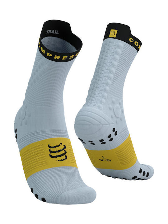 Compressport Racing Running Κάλτσες Γκρι 1 Ζεύγος