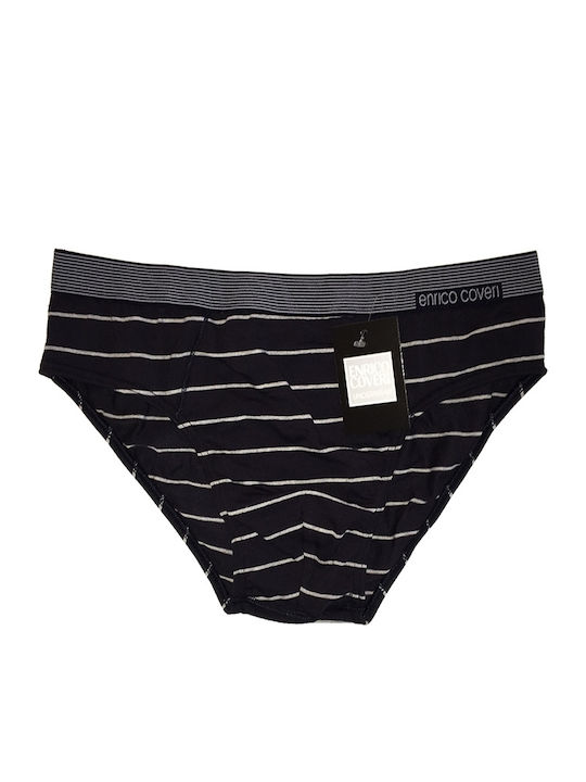 Enrico Coveri Men's Slip Blue