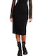 Bleistift Midi Rock Black
