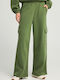 Sweatpants Flared Khaki
