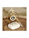 LiebeQueen Handmade Tabletop Lucky Charm Burner Blue made of Stone 1pcs