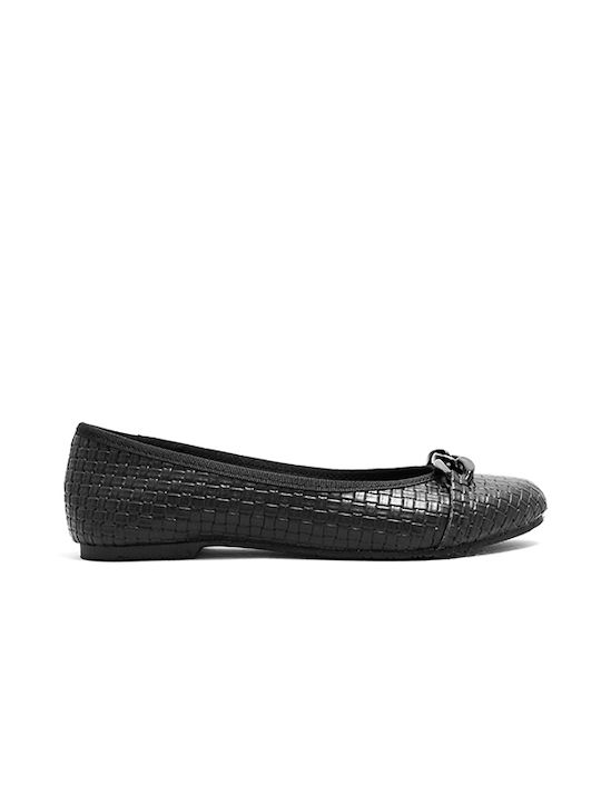 Damen Ballerinas in Schwarz Farbe