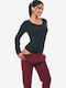 Body Pentru Femei Zâmbet Negru One Size
