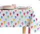 Jup 7322701-b6681 Party Tablecover Balloons 140x180cm White Multicolour