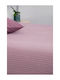Naf Naf Waffle Decke Piqué Einzeln 170x240cm Lila