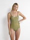 Badeanzug Khaki