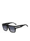 Dsquared2 Men's Sunglasses with Black Plastic Frame and Black Gradient Lens d2-0177s807