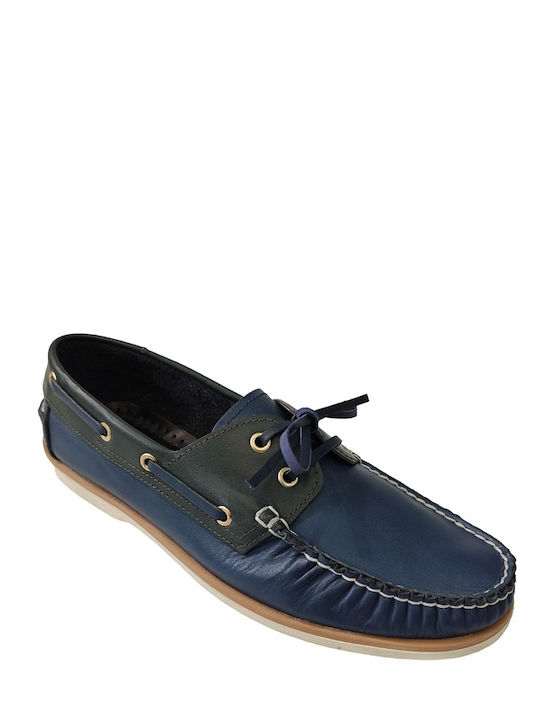 Torino Shoes Herren Mokassins Blauen