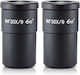 Wf30x/9 30mm – Set 2 Oculare Microscop Unghi Larg 9 Mm Câmp Vizual Reglare Dioptrie Înaltă Mărire 30x