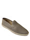 Stoff Herren Slip-Ons Beige