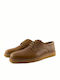 Men's Leather Oxfords Tabac Brown