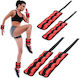 Bakaji Set 4 Wrist Ankle Dumbbells 2 Kilos + 1 Kilo Training Gym Aerobic Exercise 02012236