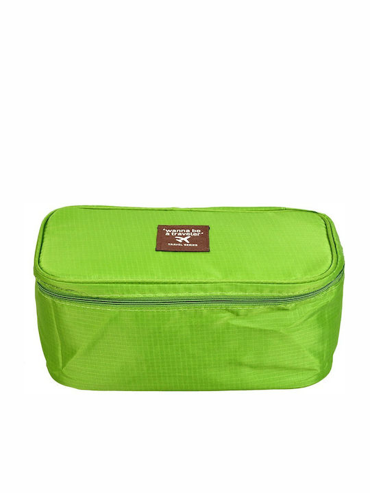 Toiletry Bag Travel 25x13x12cm Green