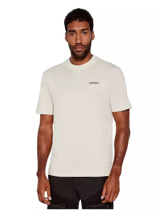 Napapijri T-shirt Εκρού