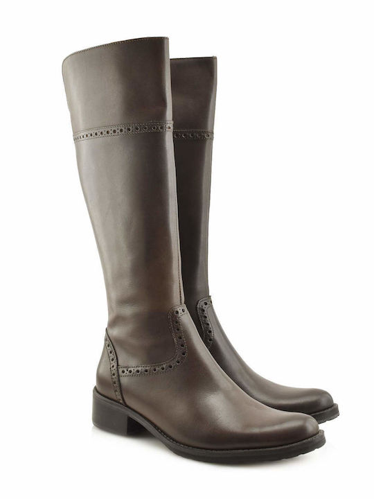 Bruno Cascinelli Leder Damenstiefel Braun