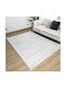 Beauty Home Bubble Art 9661 Modern Bedroom Rugs Set White 3pcs
