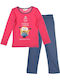 Minions Kinder Schlafanzug Fuchsia