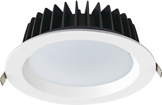 Aca Încastrat Panou LED Putere 40W cu Alb Cald Lumini Lungime 23cm.