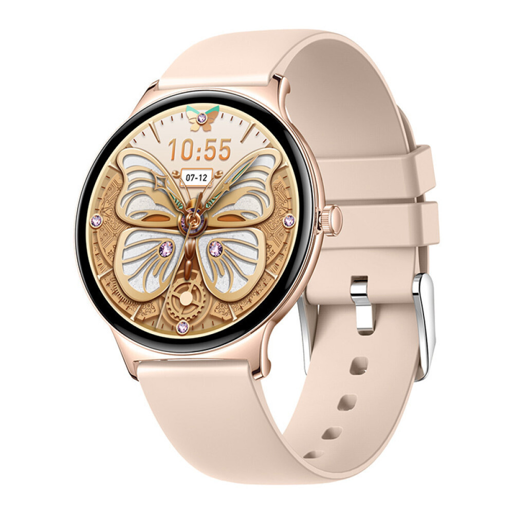 Colmi V89 Smartwatch με Παλμογράφο (Χρυσό)