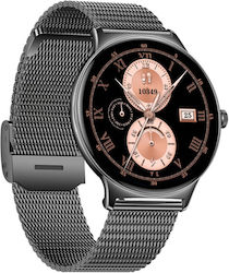 Colmi V89 Smartwatch with Heart Rate Monitor Steel Black