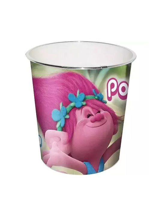 Waste Bin Waste Plastic Pink 15lt 1pcs