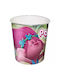 Waste Bin Waste Plastic Pink 15lt 1pcs
