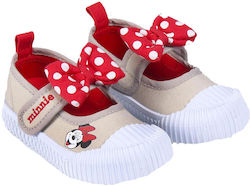 Minnie Mouse Παιδικές Μπαλαρίνες Μπεζ Minnie Mouse Παιδικές Μπαλαρίνες Μπεζ