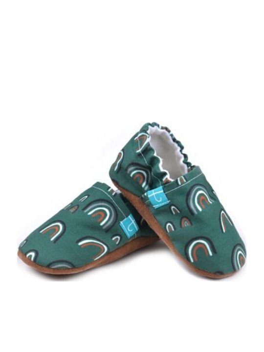 Titot Βρεφικά Sneakers Αγκαλιάς Πράσινα