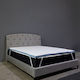 Alphab2b Mattress Topper Cool Gel Semi-Double Memory Foam with Bamboo Fibers , Removable Cover & Elastic Straps 120x200x4cm