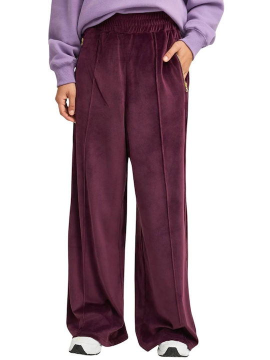 Funky Buddha Women's High-waisted Fabric Trouse...
