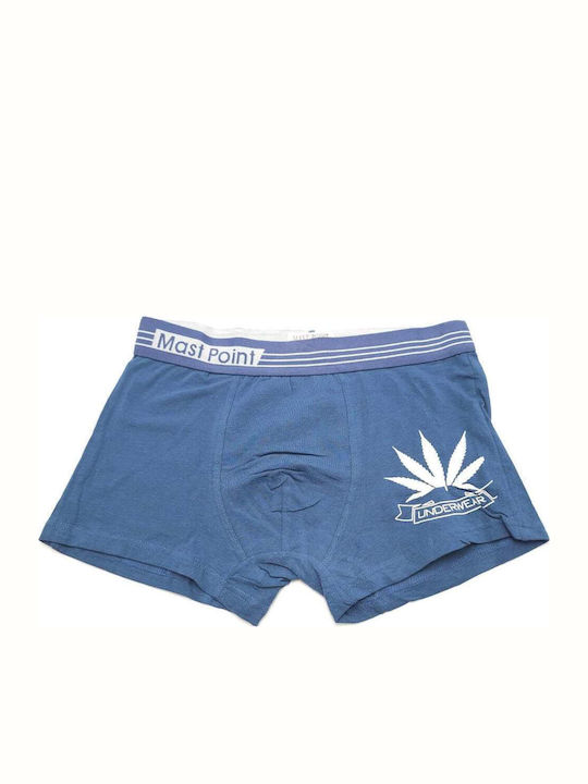 Topaki Herren Boxershorts Sky Blue 1Packung