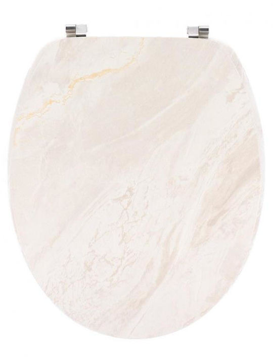 Atmosphera Marble Toilet Seat Marble Beige