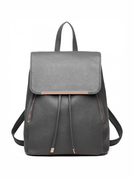 Miss Lulu Backpack Γκρι