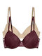 Red/beige Minimizer Σουτιέν με Μπανέλες 2Pack
