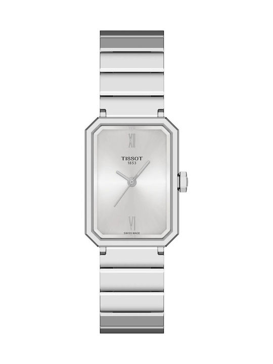 Tissot Women's Watch Battery with Silver Stainless Steel Bracelet