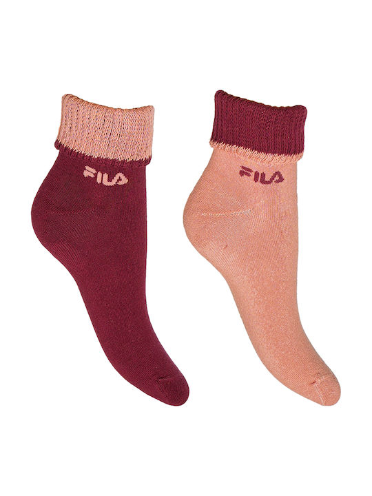 FILA Lifestyle Quarter Αθλητικές Κάλτσες Πολύχρωμες