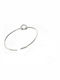 Amalfi Accessories Women's Bracelet Handcuffs made of Silver