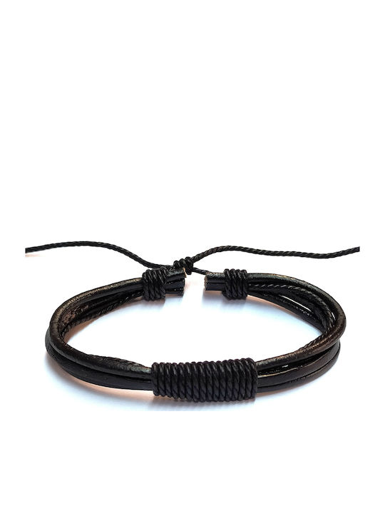 Amalfi Accessories Men's Bracelet made of Leather
