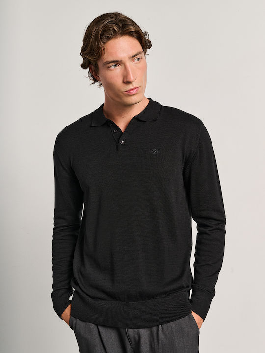 Staff Polo Blouse Black