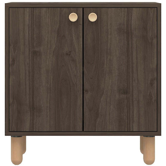 Hanah Home Ντουλάπι Μπάνιου 72x36x73cm Καρυδί