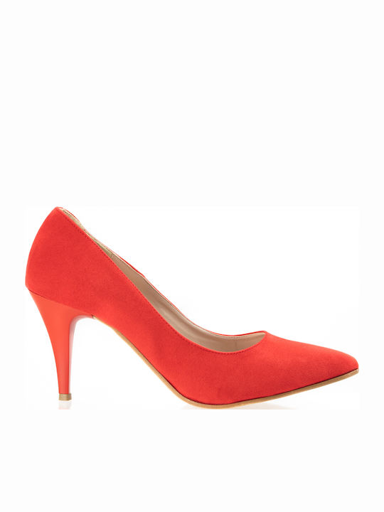 Orange High Heels