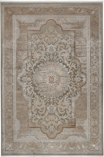 Βιοκαρπέτ Arcadia 7102 Χαλί Ορθογώνιο Grey Beige 160x230cm