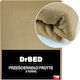 Drbed Schutzauflage King Size mit Rock Beige 180x200cm