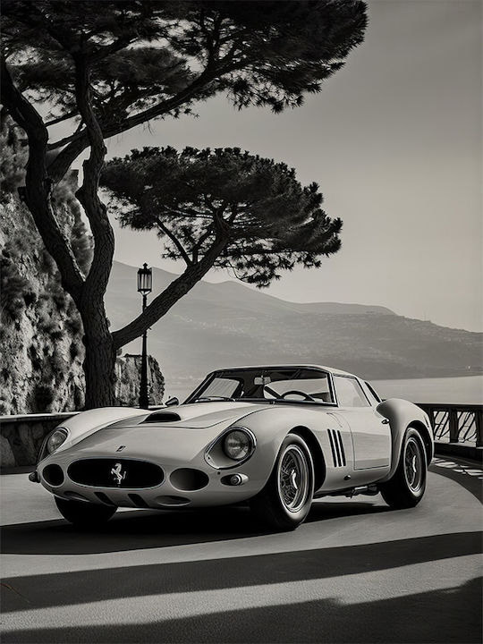 Poster Ferrari 250 Gto Cr059 30cm X 40cm Λευκό ...