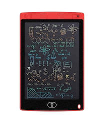 Color Lcd Drawing Writing Tablet 12" Screen Stylus Red
