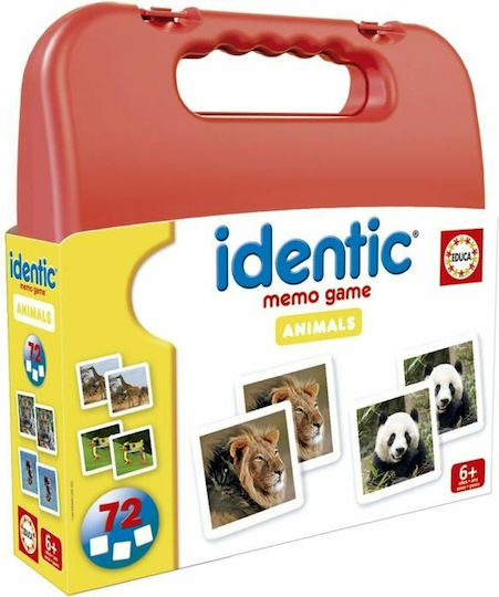 Joc de Societate Identic Memo Animals 6+ Ani (EN) Educa