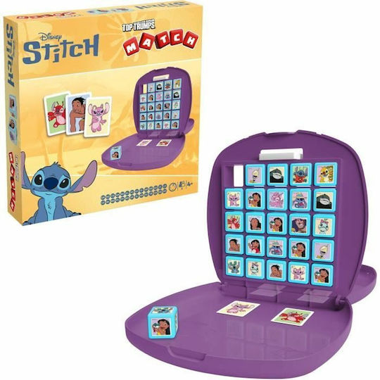 Board Game Lilo & Stitch Top Trumps Match for 2+ Players 4+ Years Old (FR) Winning Moves