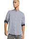 Long Sleeve Blue Shirt